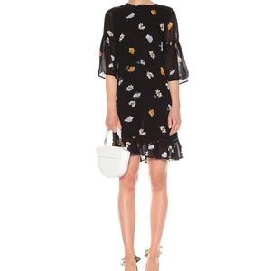 Ganni Lorita Georgette minidress